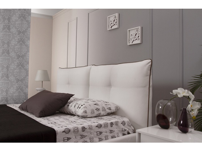 Κρεβάτι με ύφασμα Monica  υπέρδιπλο με μηχανισμό αποθηκευτικού χώρου 160x200 - 2