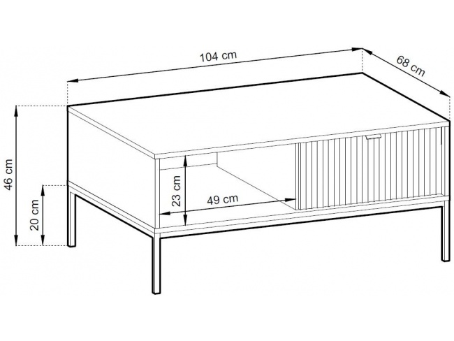 ΤΡΑΠΕΖΑΚΙ ΣΑΛΟΝΙΟΥ NOVA P_Nova_40b-B - 4
