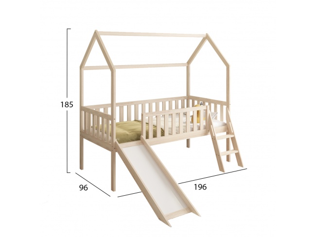 ΠΑΙΔΙΚΟ ΚΡΕΒΑΤΙ ΜΕ ΤΣΟΥΛΗΘΡΑ PHYLLIS HM701.01 - 2