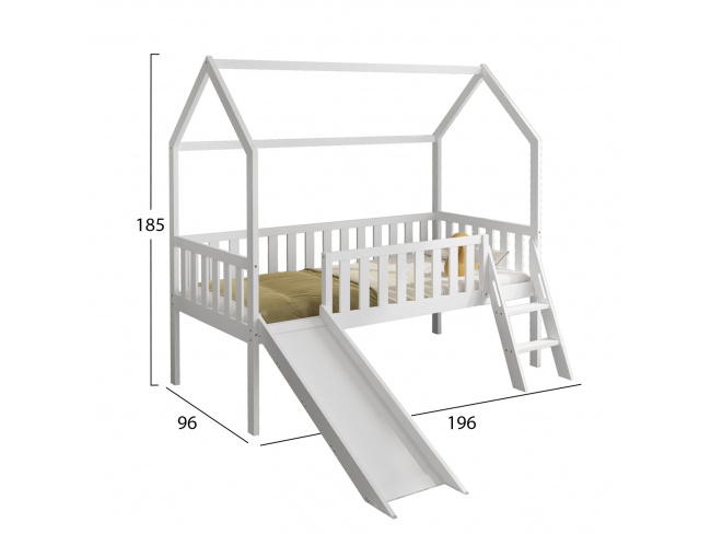 ΠΑΙΔΙΚΟ ΚΡΕΒΑΤΙ ΜΕ ΤΣΟΥΛΗΘΡΑ PHYLLIS HM701.03 - 2