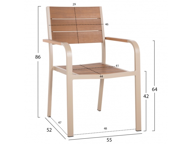 ΠΟΛΥΘΡΟΝΑ ΑΛΟΥΜΙΝΙΟΥ SAGA HM5127.04 - 2