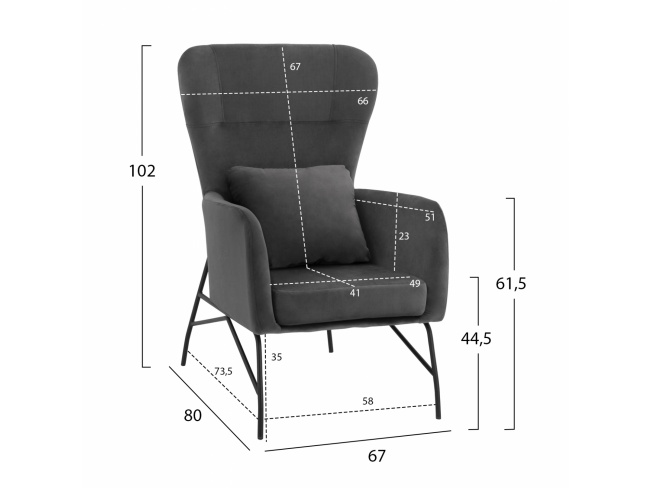ΠΟΛΥΘΡΟΝΑ ΜΠΕΡΖΕΡΑ ΒΕΛΟΥΔΟ HM8721.01 - 2