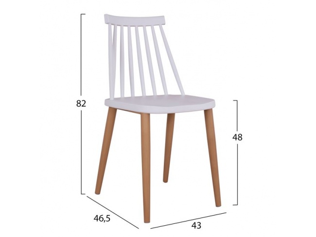 ΣΕΤ 5ΤΜΧ ΤΡΑΠΕΖΙ & ΚΑΡΕΚΛΕΣ VANESSA  HM11002.01 - 3