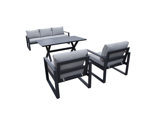 ΣΕΤ ΣΑΛΟΝΙ ΚΗΠΟΥ ΑΛΟΥΜΙΝΙΟΥ JENNIFER 5477 G - 2