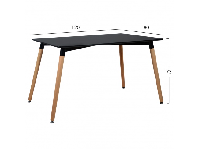 ΣΕΤ ΤΡΑΠΕΖΑΡΙΑΣ 5ΤΜΧ ΜΕ ΤΡΑΠΕΖΙ ΚΑΙ 4 ΚΑΡΕΚΛΕΣ HM10230 - 2