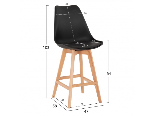 ΣΚΑΜΠΟ ΜΠΑΡ ΜΕΣΑΙΟΥ ΥΨΟΥΣ VEGAS HM8000.22 - 2