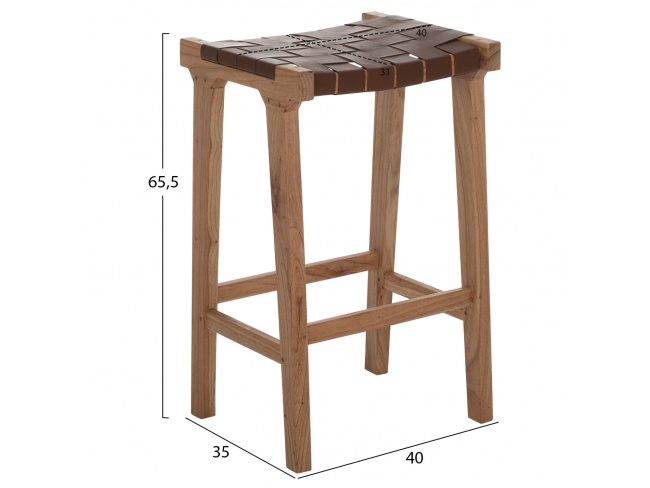 ΣΚΑΜΠΟ ΜΠΑΡ ΜΑΣΙΦ ΞΥΛΟ HM9382.01 - 2