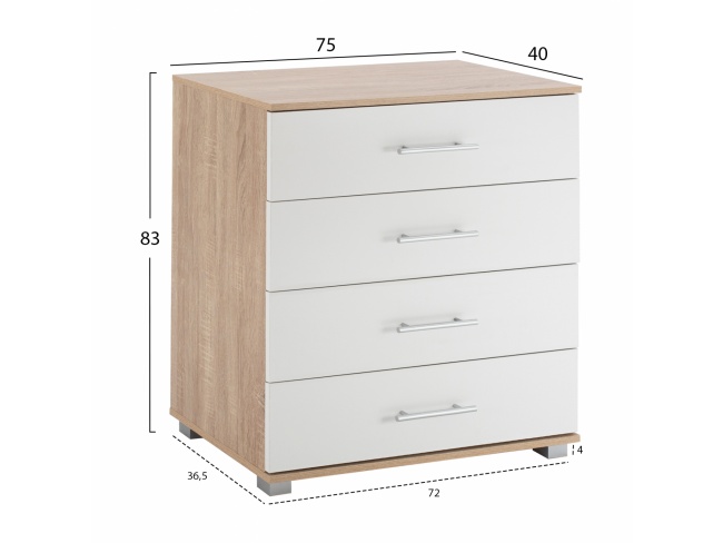 ΣΥΡΤΑΡΙΕΡΑ ΜΕΛΑΜΙΝΗΣ BRIANA HM2204.06 - 2