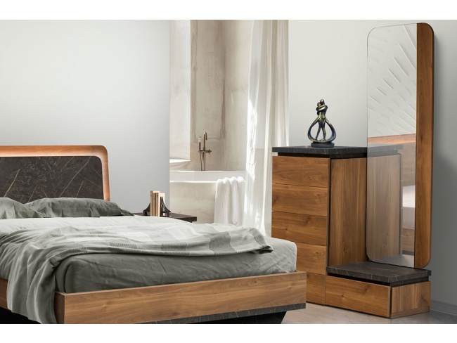 ΣYΝΘΕΣΗ ΚΡΕΒΑΤΟΚΑΜΑΡΑΣ 160x200 εκ. COMFORT LINE ART - 6