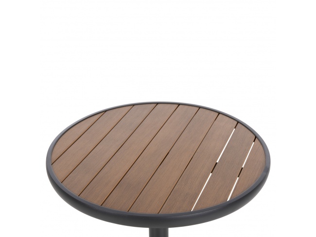 ΤΡΑΠΕΖΙ ΑΛΟΥΜΙΝΙΟΥ ΣΤΡΟΓΓΥΛΟ ALEXA HM6086.01 - 4