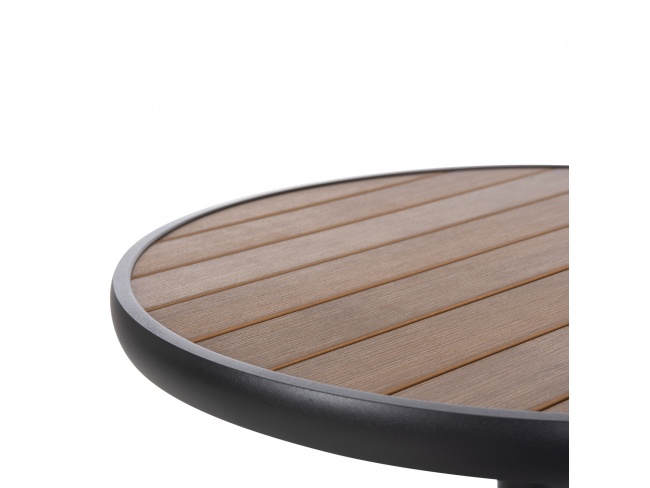 ΤΡΑΠΕΖΙ ΑΛΟΥΜΙΝΙΟΥ ΣΤΡΟΓΓΥΛΟ ALEXA HM6086.01 - 5