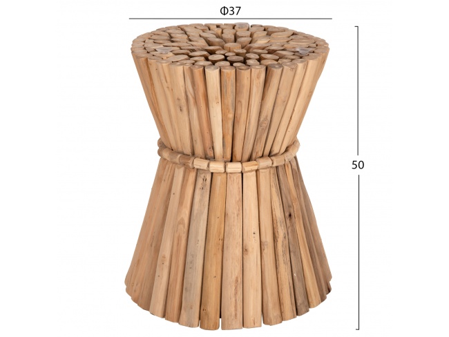 ΤΡΑΠΕΖΙ ΒΟΗΘΗΤΙΚΟ ΣΤΡΟΓΓΥΛΟ COOTER HM9792 - 2