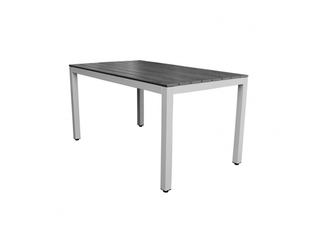 ΣΕΤ ΤΡΑΠΕΖΑΡΙΑ ΚΗΠΟΥ ΑΛΟΥΜΙΝΙΟΥ-POLYWOOD BIANCA 5372 G + MADISON 5378 G - 3