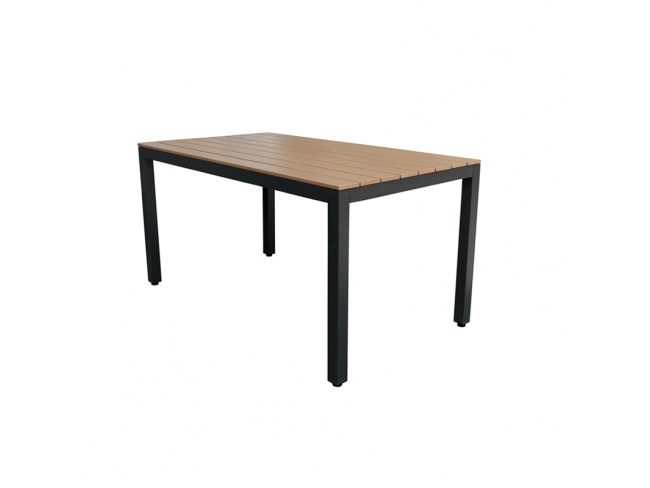 ΣΕΤ ΤΡΑΠΕΖΑΡΙΑ ΚΗΠΟΥ ΑΛΟΥΜΙΝΙΟΥ-POLYWOOD RENATA 5371 G + MADISON 5377 G - 3