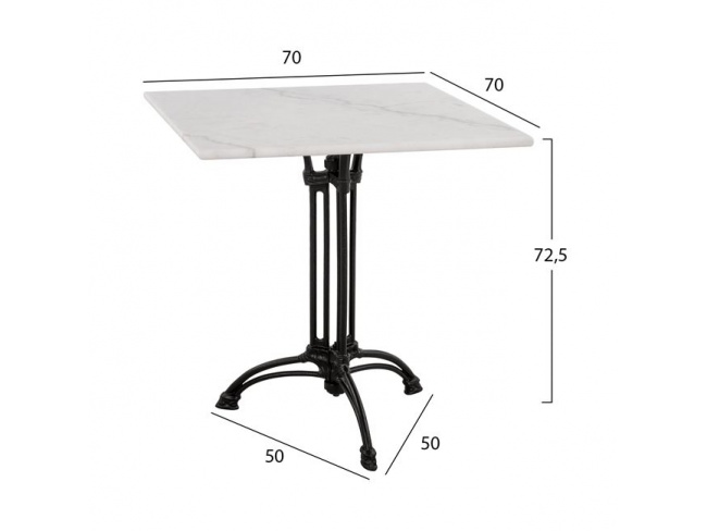 ΤΡΑΠΕΖΙ ΜΕ 3ΝΥΧΗ ΒΑΣΗ ΑΠΟ ΜΑΝΤΕΜΙ HM5611 - 2