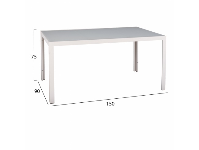 ΤΡΑΠΕΖΙ ΜΕΤΑΛΛΙΚΟ OFER  HM5767.03 - 2