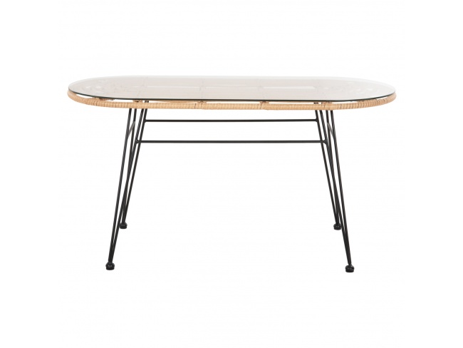 ΤΡΑΠΕΖΙ ΜΕΣΗΣ ΜΕΤΑΛΛΙΚΟ ALLEGRA HM5695.11 - 3