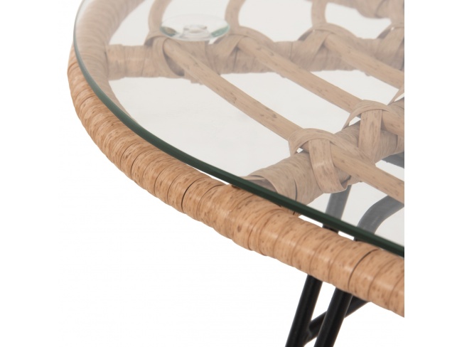 ΤΡΑΠΕΖΙ ΜΕΣΗΣ ΜΕΤΑΛΛΙΚΟ ALLEGRA HM5695.11 - 5