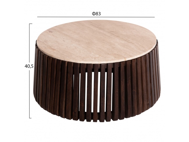 ΤΡΑΠΕΖΙ ΣΑΛΟΝΙΟΥ KREST HM9712 - 2