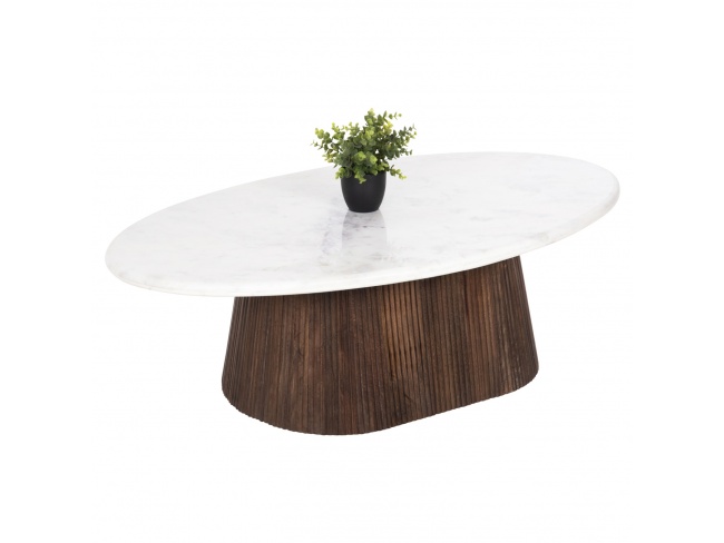 ΤΡΑΠΕΖΙ ΣΑΛΟΝΙΟΥ ΟΒΑΛ PURGER HM9716