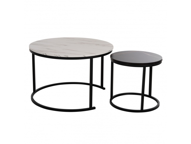 ΤΡΑΠΕΖΙ ΣΑΛΟΝΙΟΥ ΣΕΤ 2ΤΜΧ MDF HM8763.14 - 3