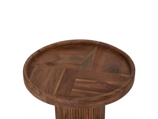 ΤΡΑΠΕΖΙ ΣΑΛΟΝΙΟΥ ΣΤΡΟΓΓΥΛΟ RAJJEH HM9692 - 5