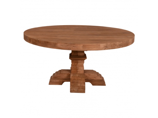 ΤΡΑΠΕΖΙ ΣΤΡΟΓΓΥΛΟ PROVENCE HM9642 - 3