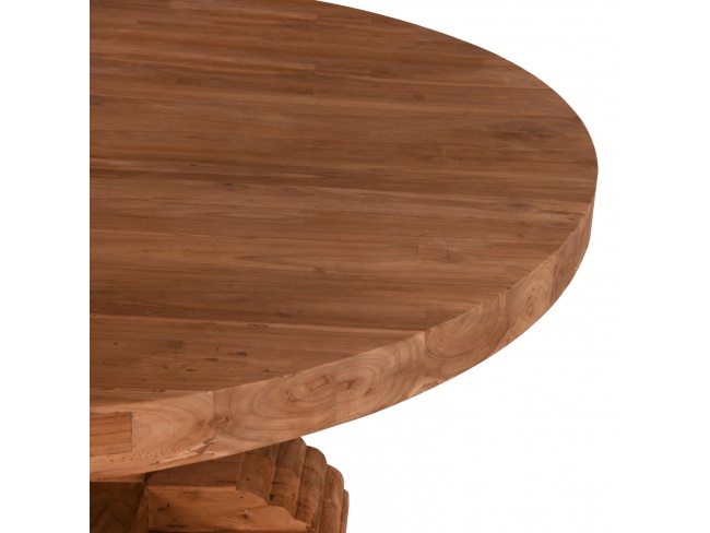 ΤΡΑΠΕΖΙ ΣΤΡΟΓΓΥΛΟ PROVENCE HM9642 - 4