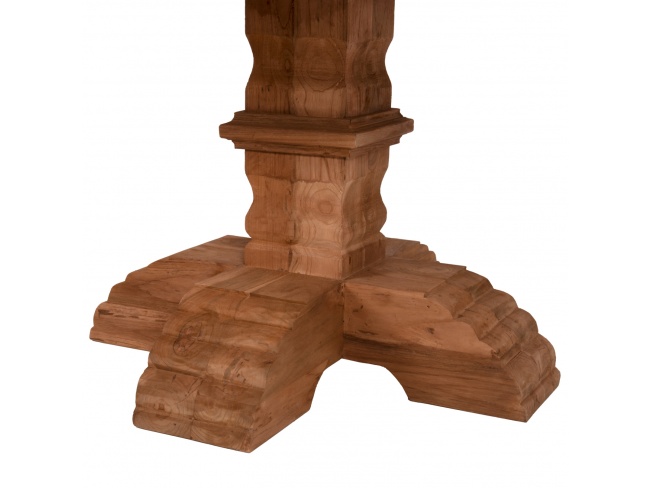 ΤΡΑΠΕΖΙ ΣΤΡΟΓΓΥΛΟ PROVENCE HM9642 - 5