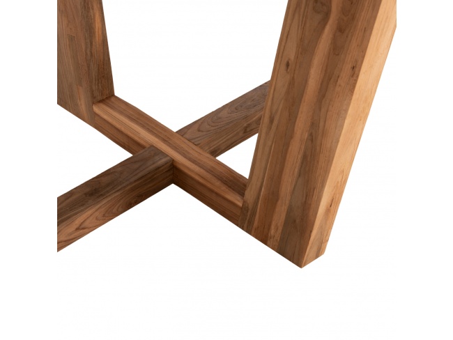 ΤΡΑΠΕΖΙ ΤΡΑΠΕΖΑΡΙΑΣ CARIB ΟΒΑΛ HM9558 - 5