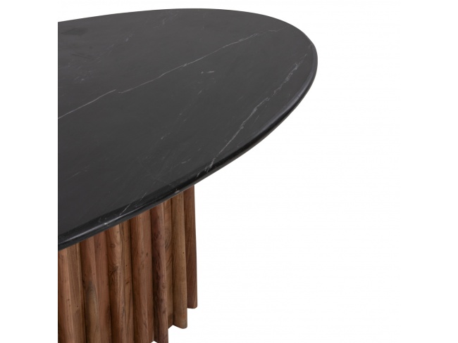 ΤΡΑΠΕΖΙ ΤΡΑΠΕΖΑΡΙΑΣ ΟΒΑΛ DRAXX HM9689 - 4