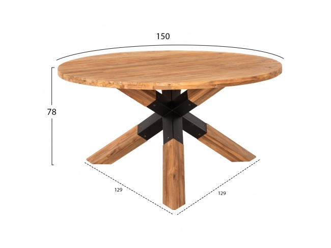 ΤΡΑΠΕΖΙ ΤΡΑΠΕΖΑΡΙΑΣ ΣΤΡΟΓΓΥΛΟ HM9559 - 2