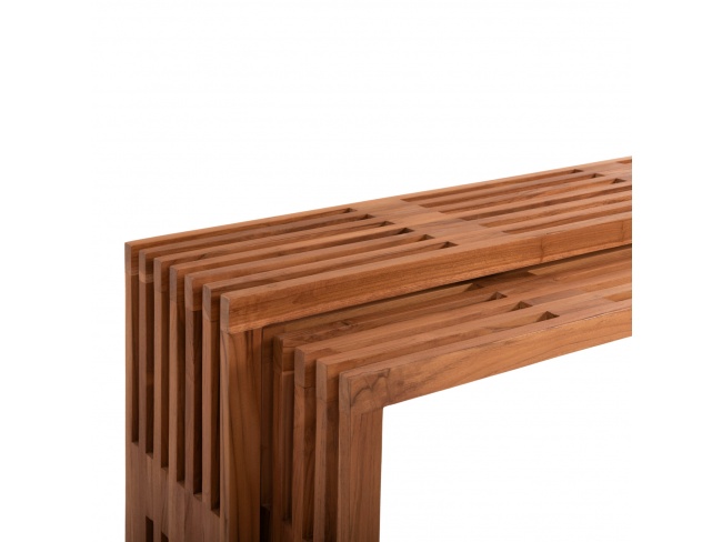 ΤΡΑΠΕΖΙΑ ΣΑΛΟΝΙΟΥ ΣΕΤ 2ΤΜΧ NYA HM9828 - 4