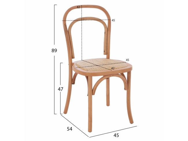 ΞΥΛΙΝΗ ΚΑΡΕΚΛΑ ΒΙΕΝΝΗΣ ALIYAH HM8644.01 - 2